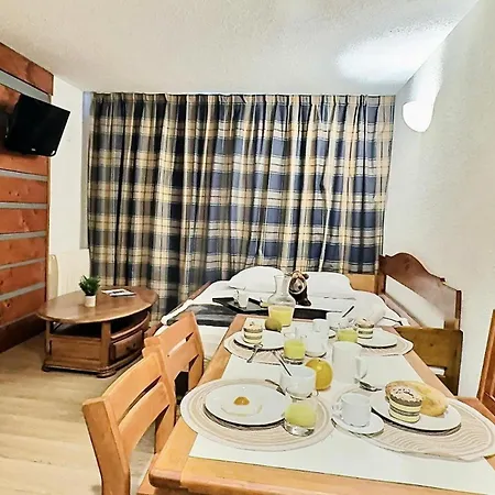 아파트 Hameau Du Borsat - 4 Personnes A Au Pied Des Pistes Et Proche Des Commerces Dans Le Quartier Du Val Claret. Situe Au Pied Mae-2106